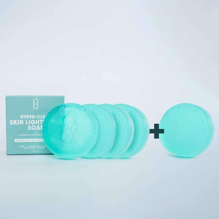 BUY 4 FREE 1 HYPER CLEAR SKIN LIGHTENING SOAP