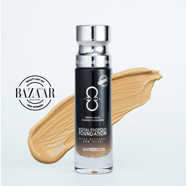 ROYAL PROPOLIS FOUNDATION SPF 45 WITH TEA TREE OIL