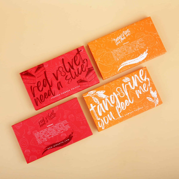 Pressed Powder Palette Alha Alfa Cosmetics Box